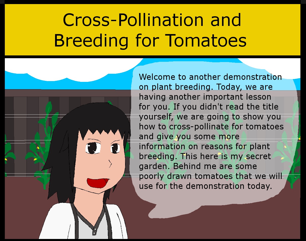 Plant Breeding Comic Strip